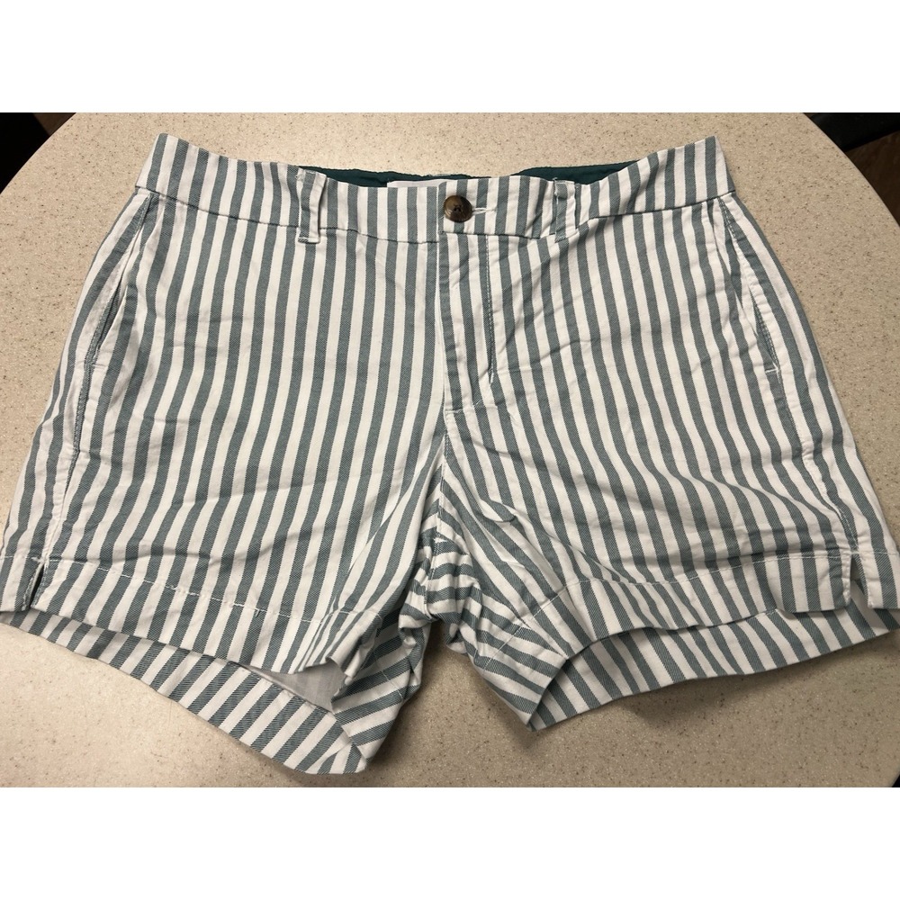 Old Navy Every Day Summer Short Size 4 Green White Striped